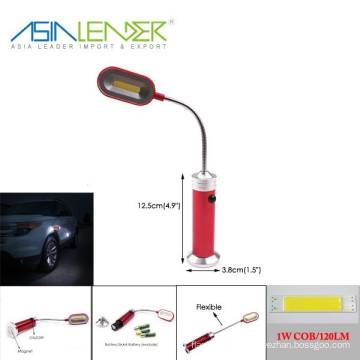 Hot selling 1W COB Aluminium Flexible Reading Lamp